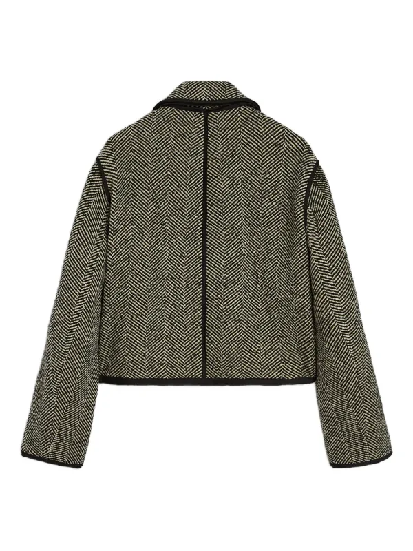 Jil Sander ヘリンボーン ジャケット | グレー | FARFETCH JP