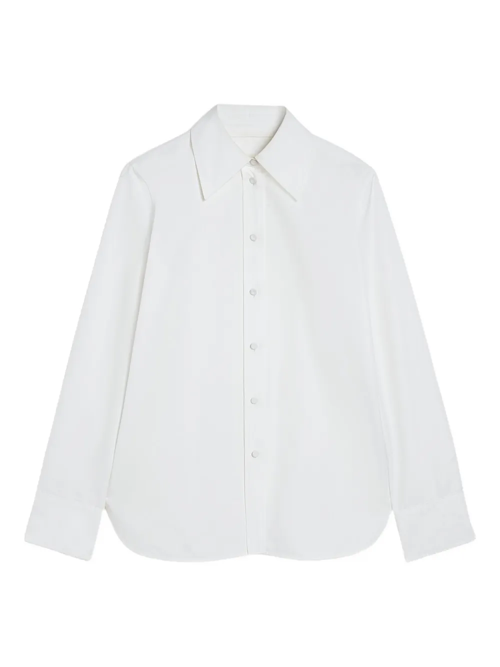 Jil Sander Popeline blouse Wit