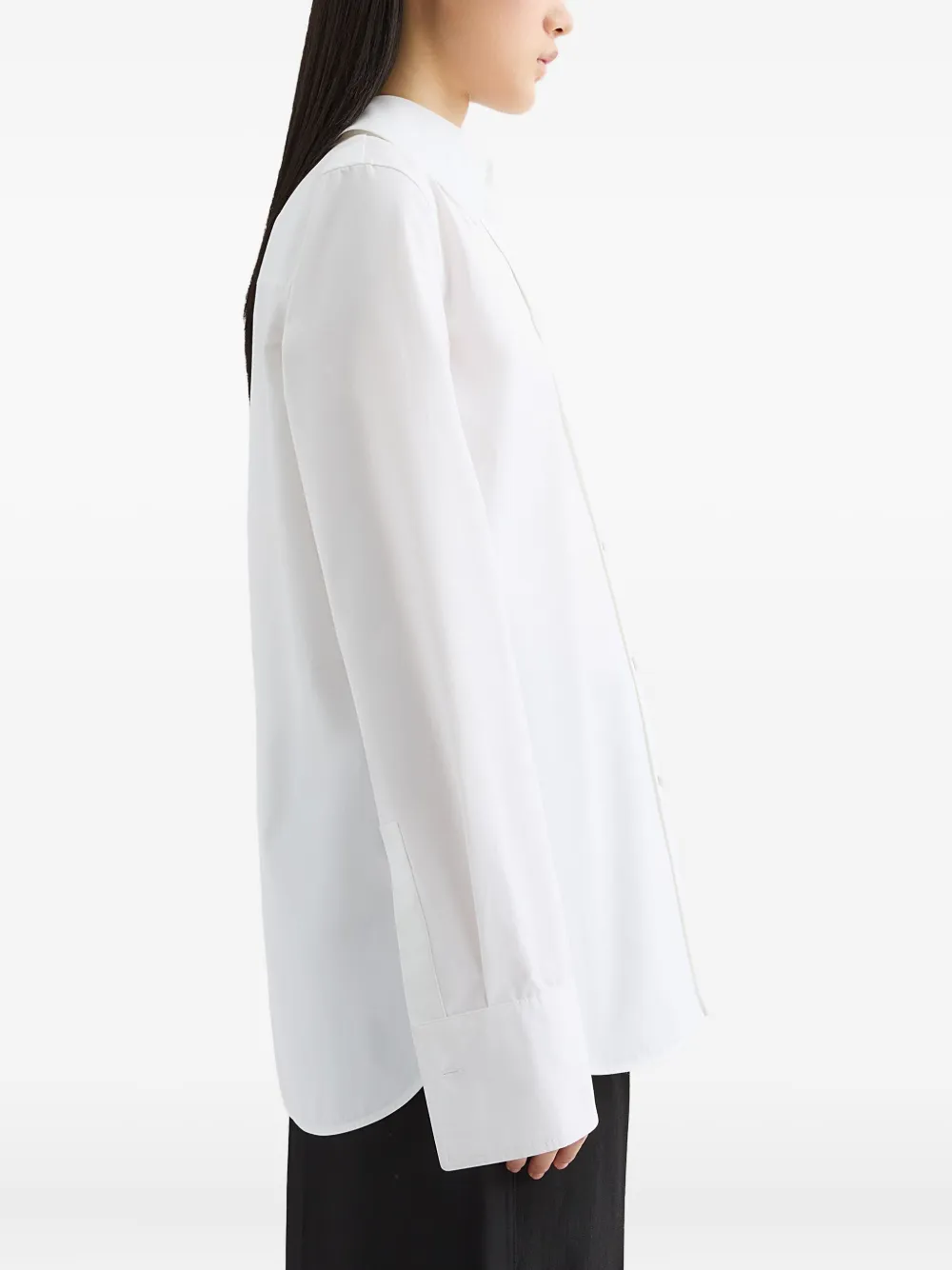 Jil Sander Popeline blouse Wit
