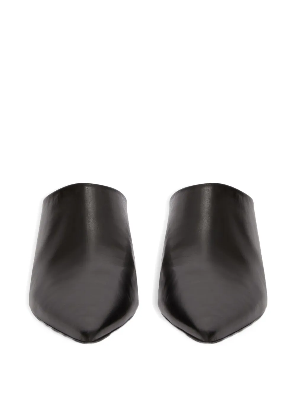 Jil Sander leather mules Black
