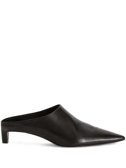 Jil Sander leather mules