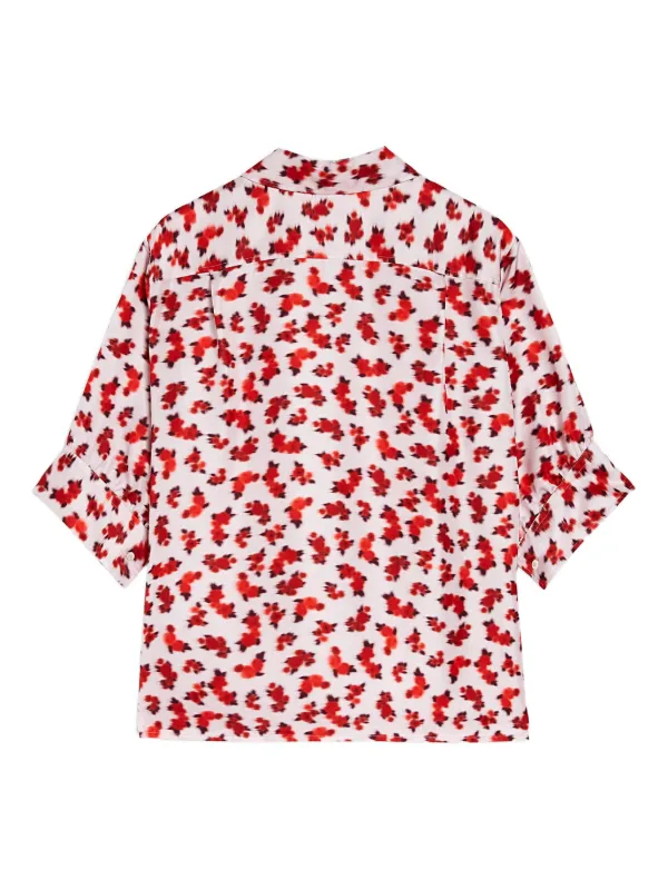 トップス 2019AW JIL SANDER Print Shirt Jil Sander floral-print Shirt | Red | FARFETCH ZA