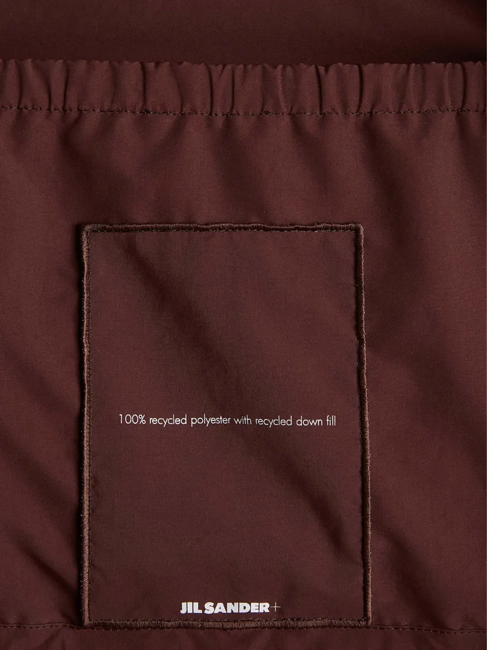 Jil Sander Jack met rits Bruin