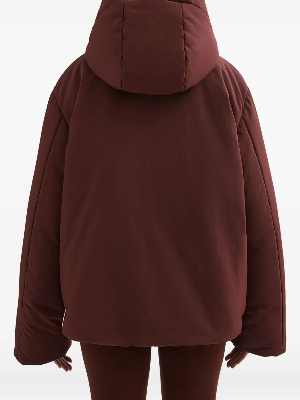 Jil Sander Jack met rits Bruin