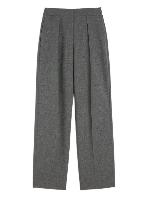 Jil Sander Pleated Trousers in Grey