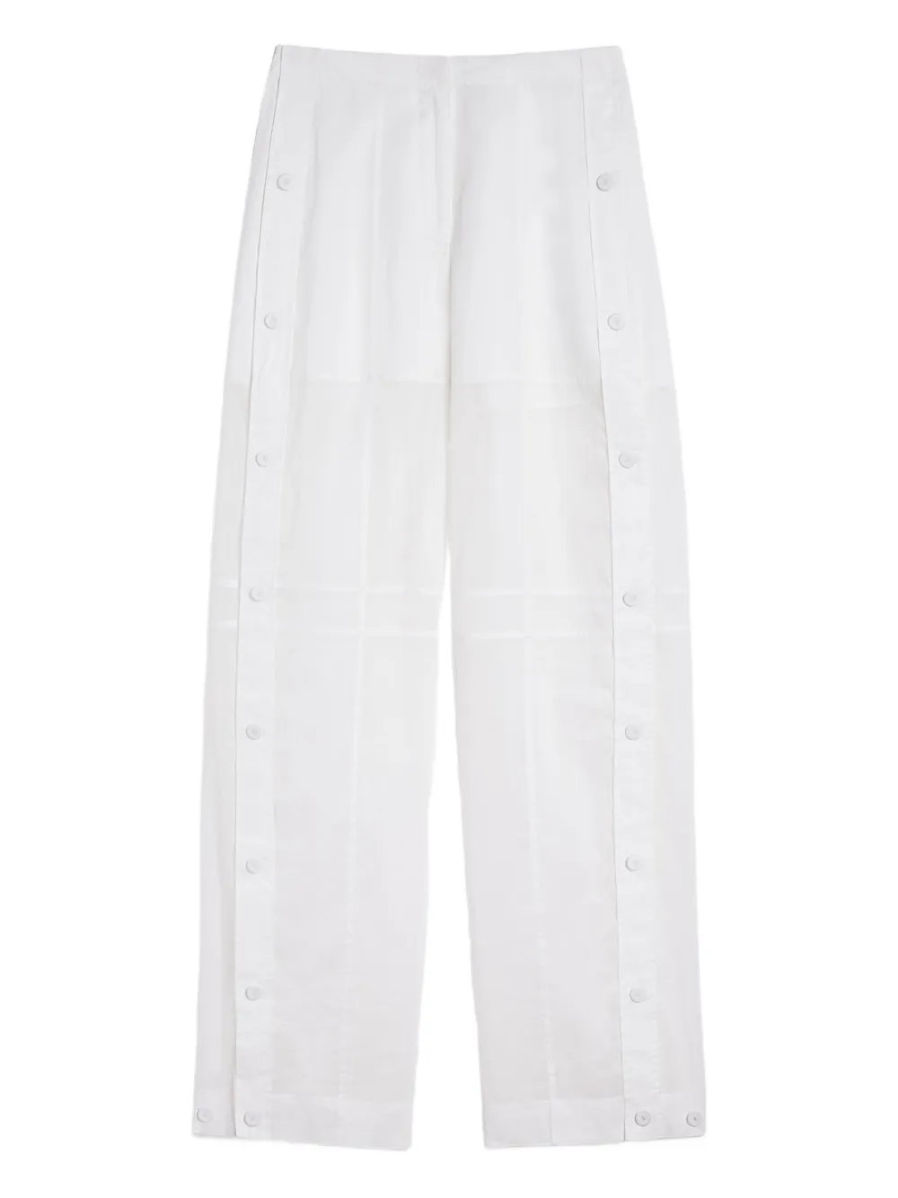 Jil Sander Katoenen broek Wit