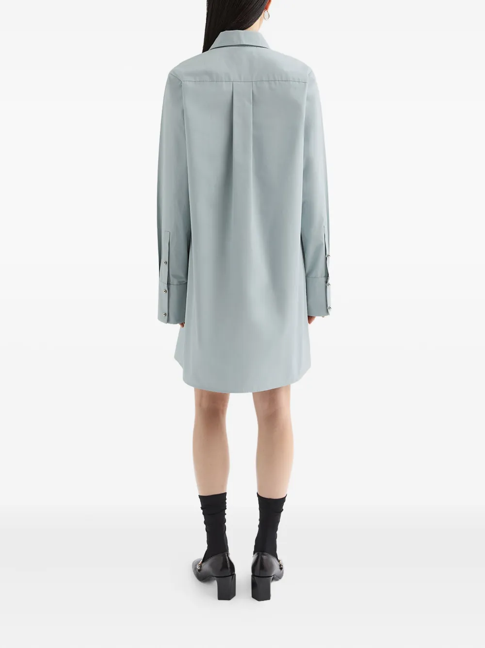 Jil Sander Katoenen polojurk Blauw
