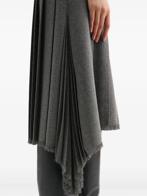 Jil Sander プリーツ スカート | グレー | FARFETCH JP