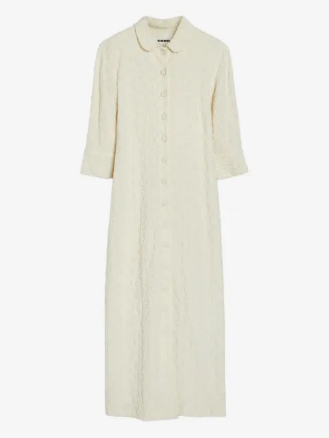 Jil Sander robe longue à fleurs