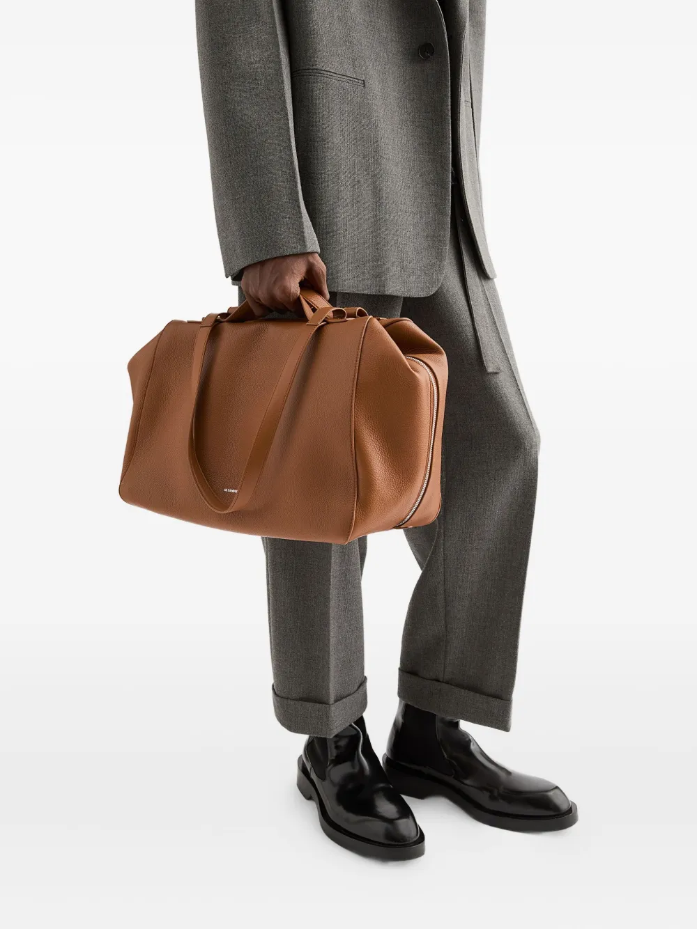 Jil Sander Nelson medium shopper Bruin