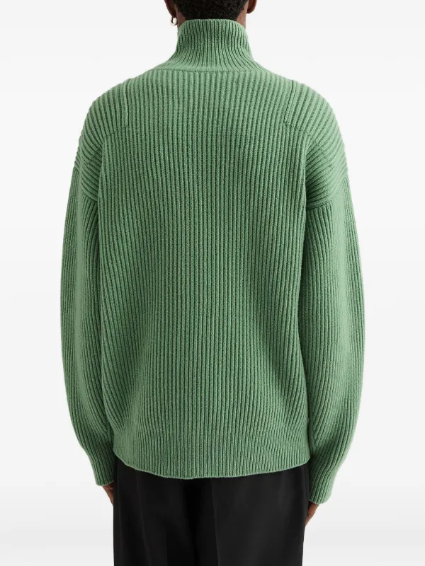 Jil Sander Wool Cardigan | Green | FARFETCH