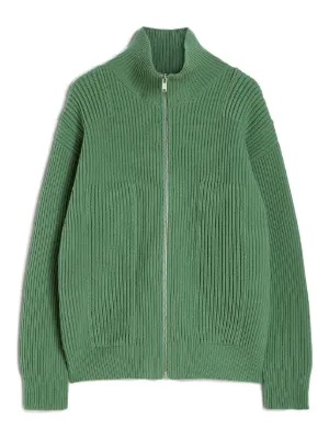 C.P. Company ハイネック ジップカーディガン | グリーン | FARFETCH JP