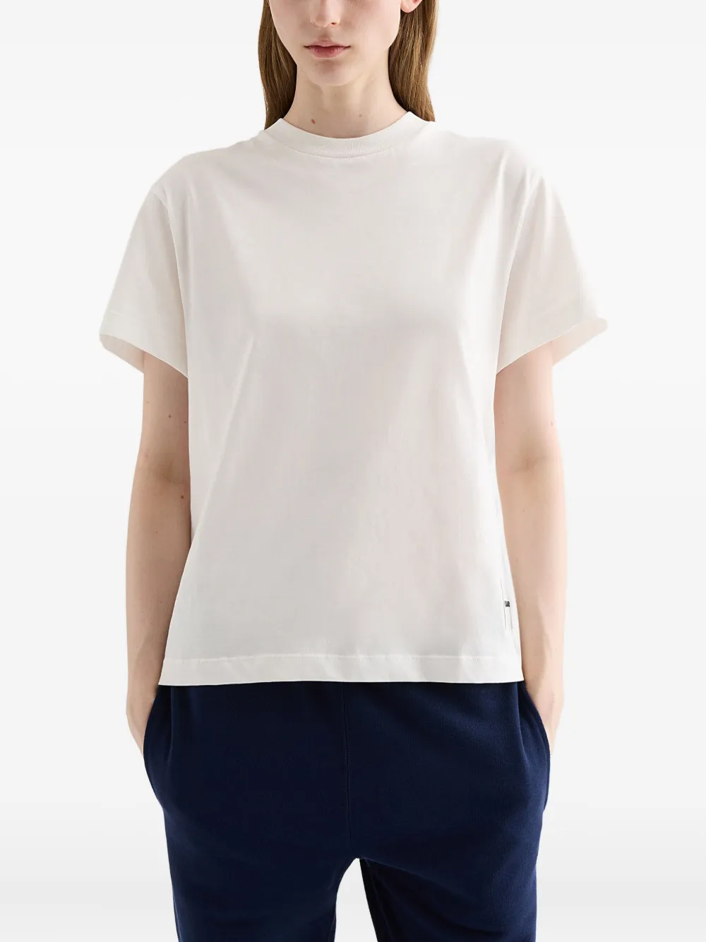 Jil Sander logo-label short-sleeve T-shirt (pack of three) Blauw