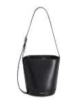 Jil Sander Cannolo bucket bag - Black