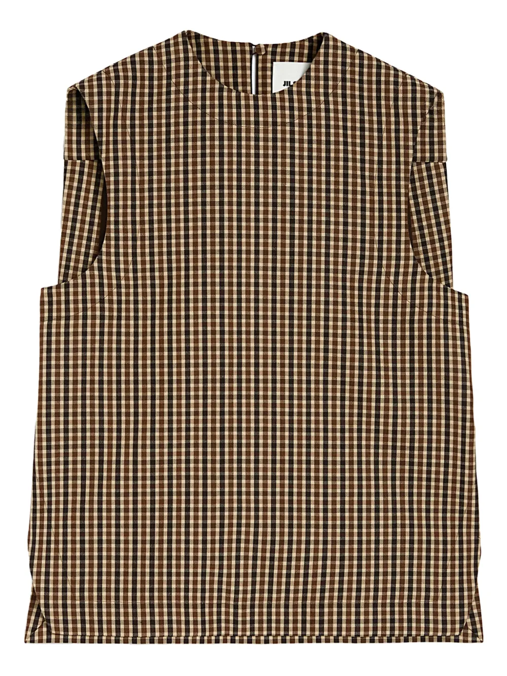 Jil Sander Wollen top Bruin