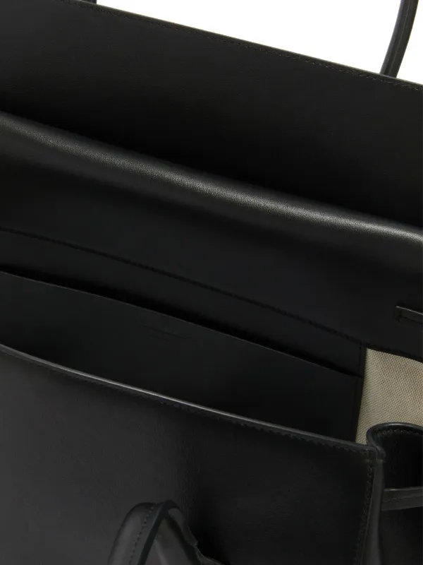 Jil Sander Small Voyage Shoulder Bag | Black | FARFETCH