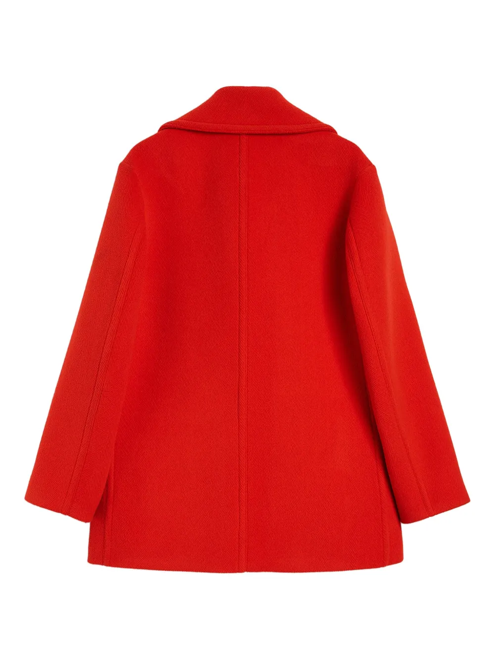 Jil Sander Wollen jas Roze
