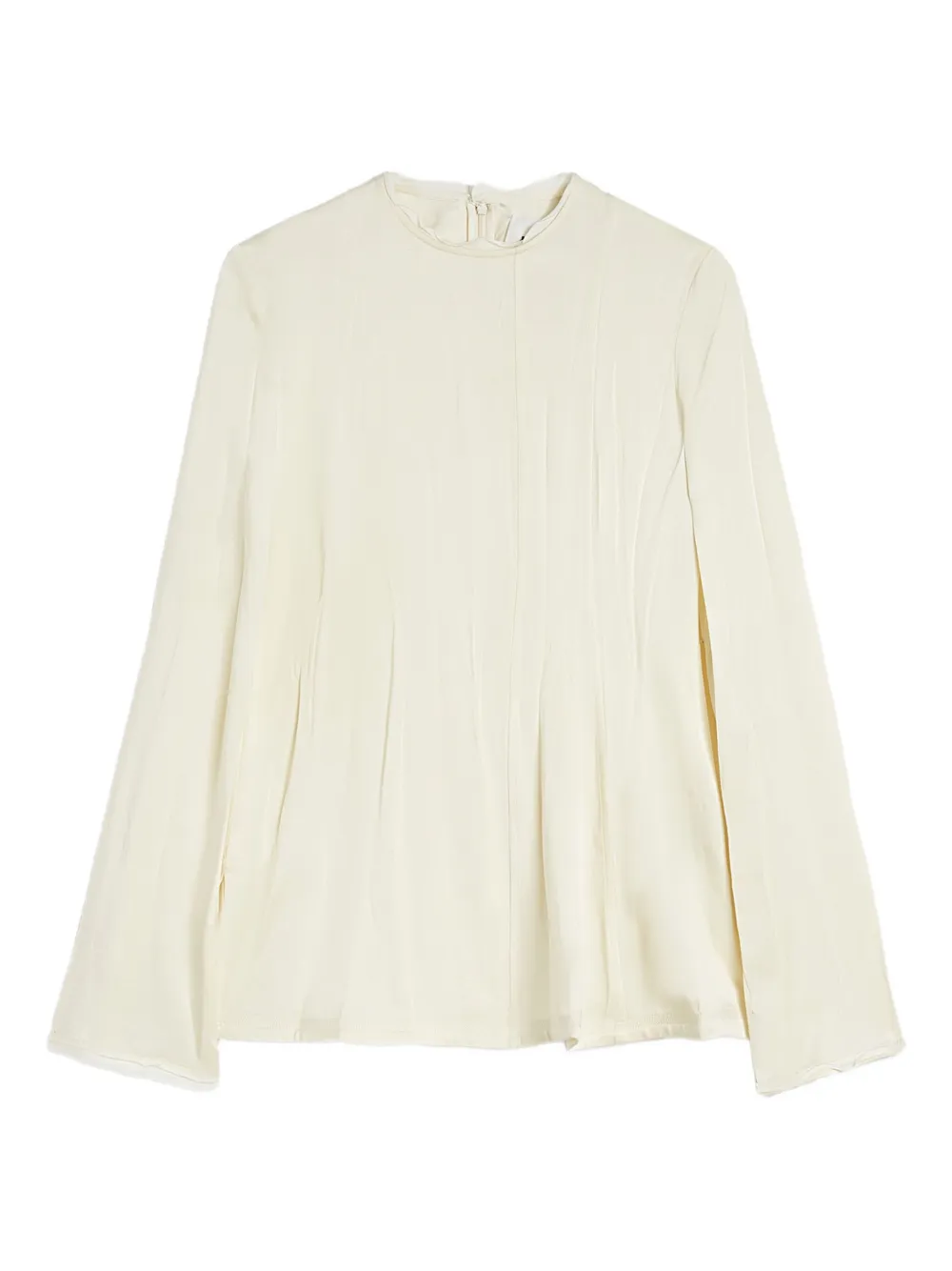 Jil Sander Satijnen shirt Wit