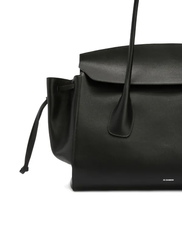Jil Sander Voyage Medium Tote Bag | Black | FARFETCH