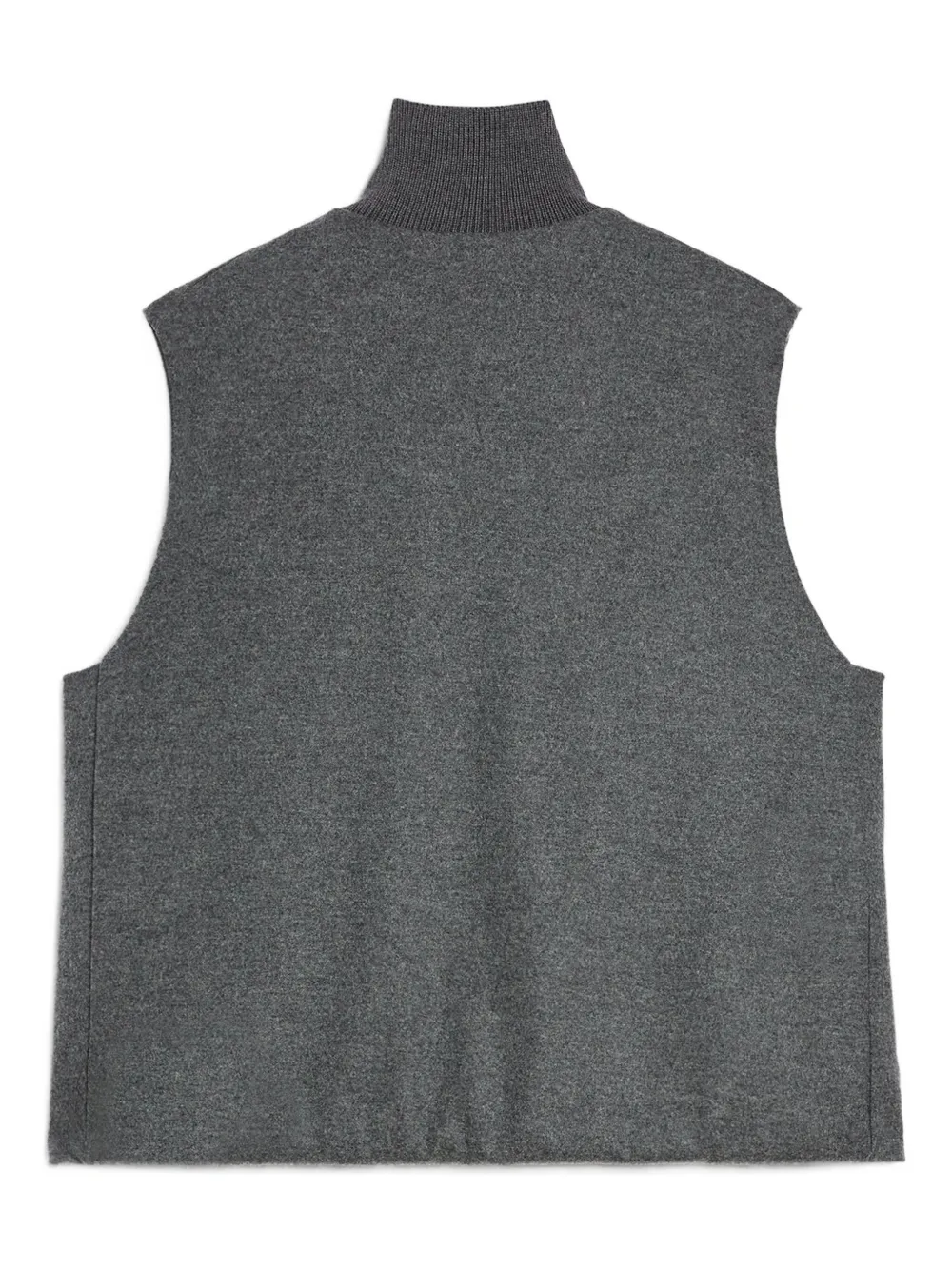 Jil Sander Wollen gilet Grijs