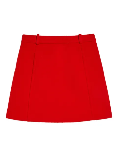 Jil Sander wool mini skirt