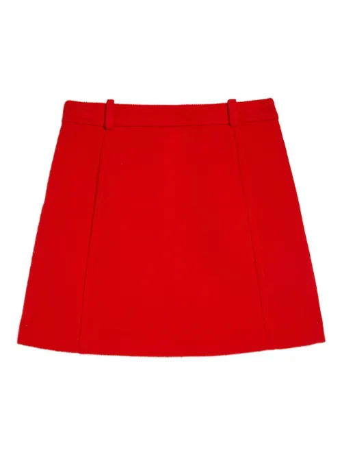 Minijupe en laine - Jil Sander - Modalova