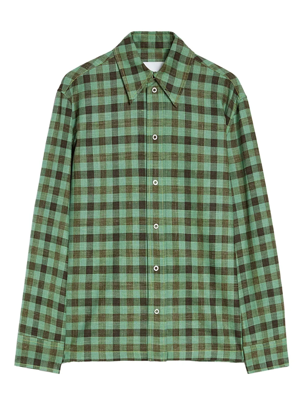 Jil Sander Camicia a quadri | verde | Image 1