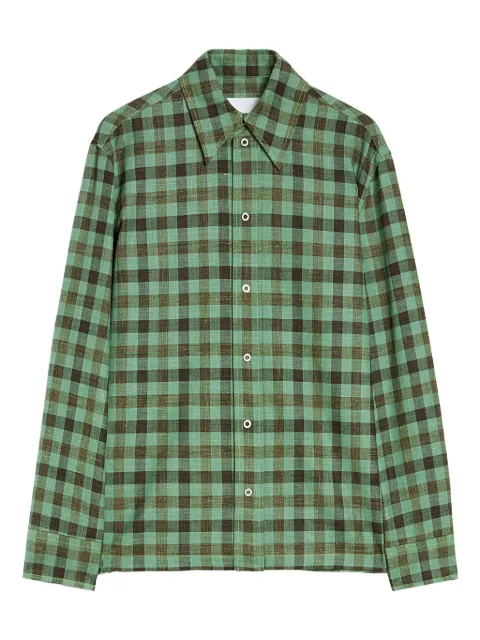 Jil Sander checked shirt