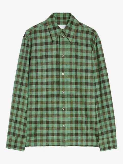 Jil Sander checked shirt