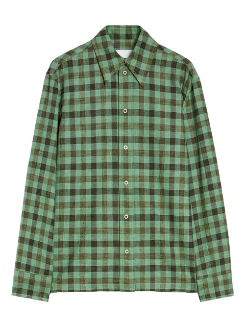 Chemise à carreaux - Jil Sander - Modalova