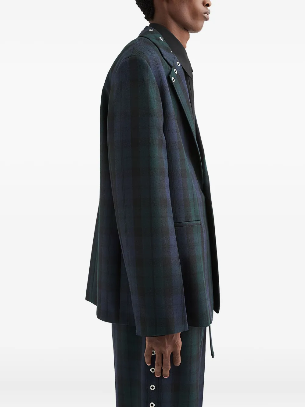 Jil Sander Wollen blazer Groen