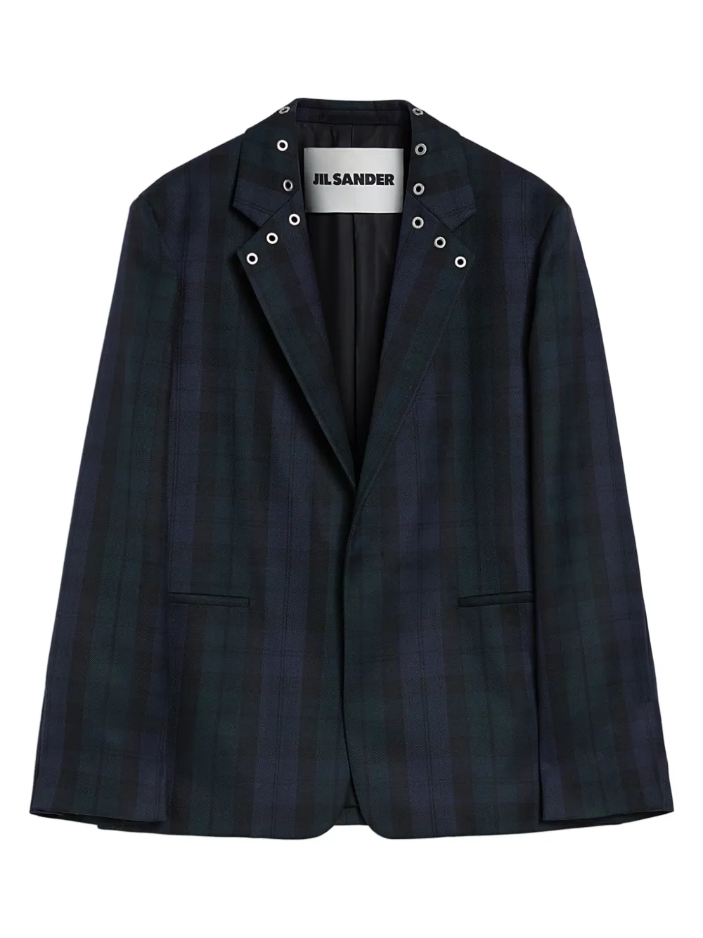 Jil Sander Wollen bomberjack Zwart