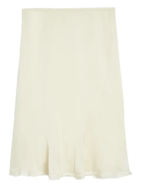 Jil Sander satin mini skirt