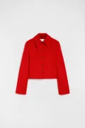 Jil Sander wool jacket - Red