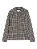 Jil Sander checked shirt - Black