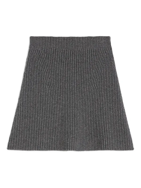 ミニスカート 25AW JIL SANDER Wool mini skirt gray 30011537_59309887_600.jpg