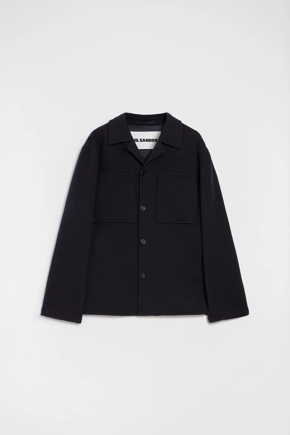 Jil Sander Giacca in lana - Blu