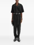 Jil Sander piped-trim shirt - Black