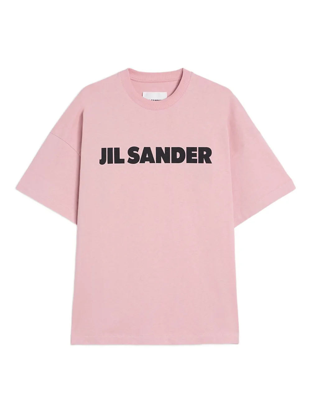 Jil Sander logo-print cotton T-shirt Roze