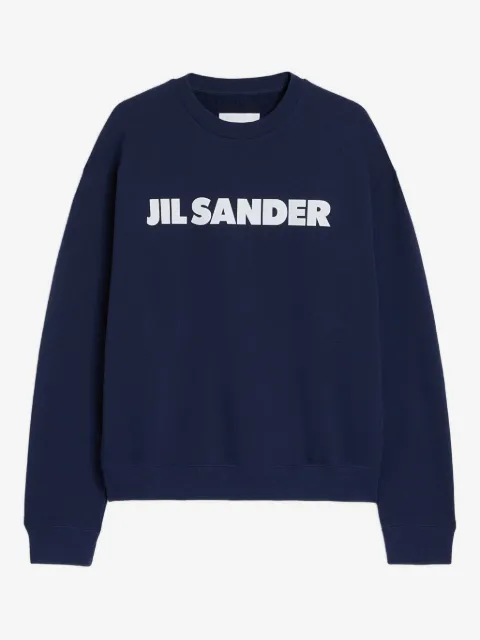 Jil Sander logo-print sweatshirt