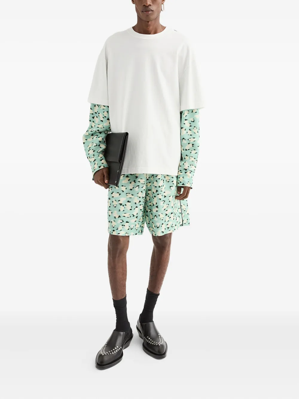 Jil Sander Katoenen T-shirt met ronde hals - Wit