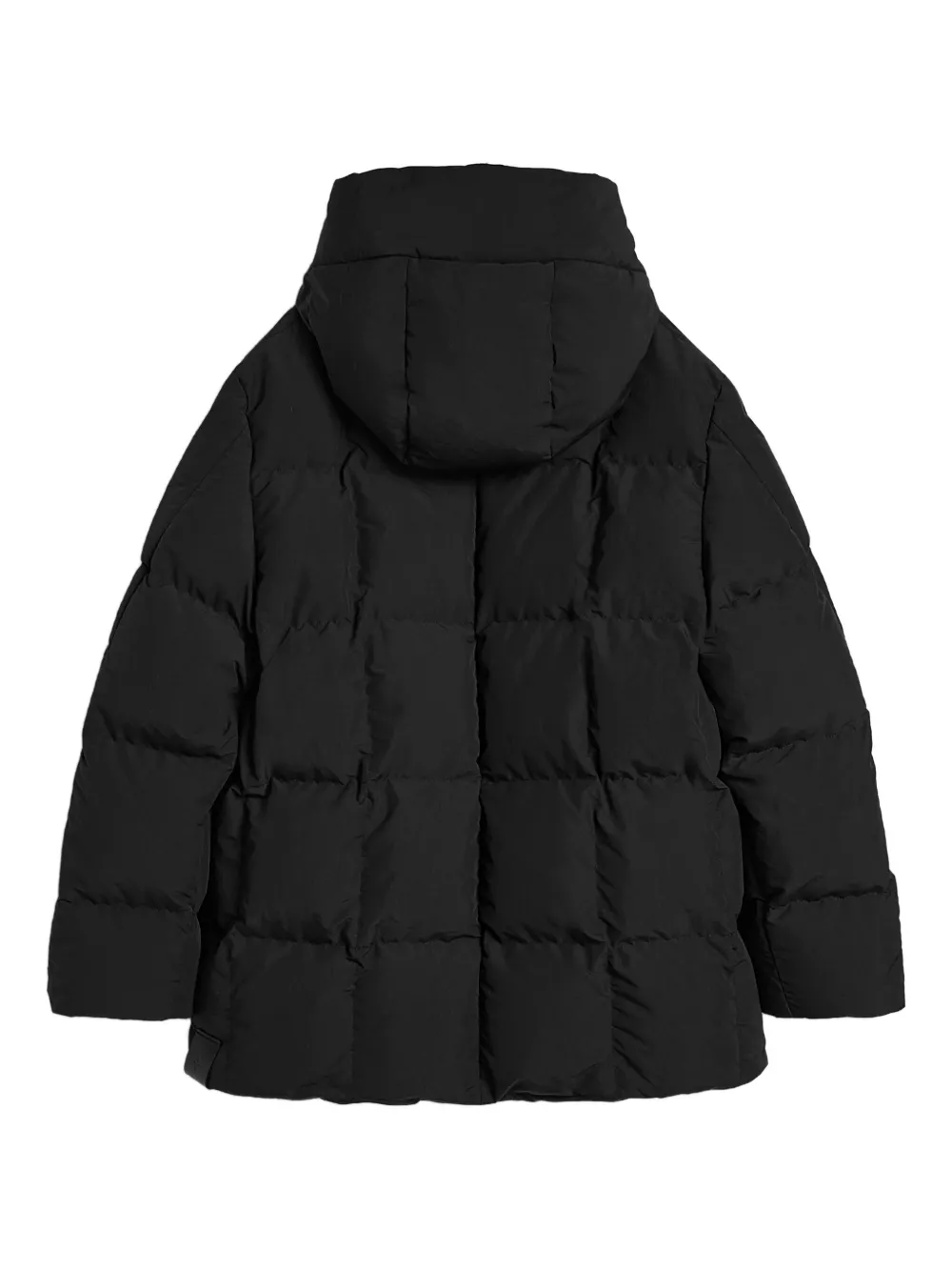JIL SANDER+ Gewatteerd donsjack Zwart
