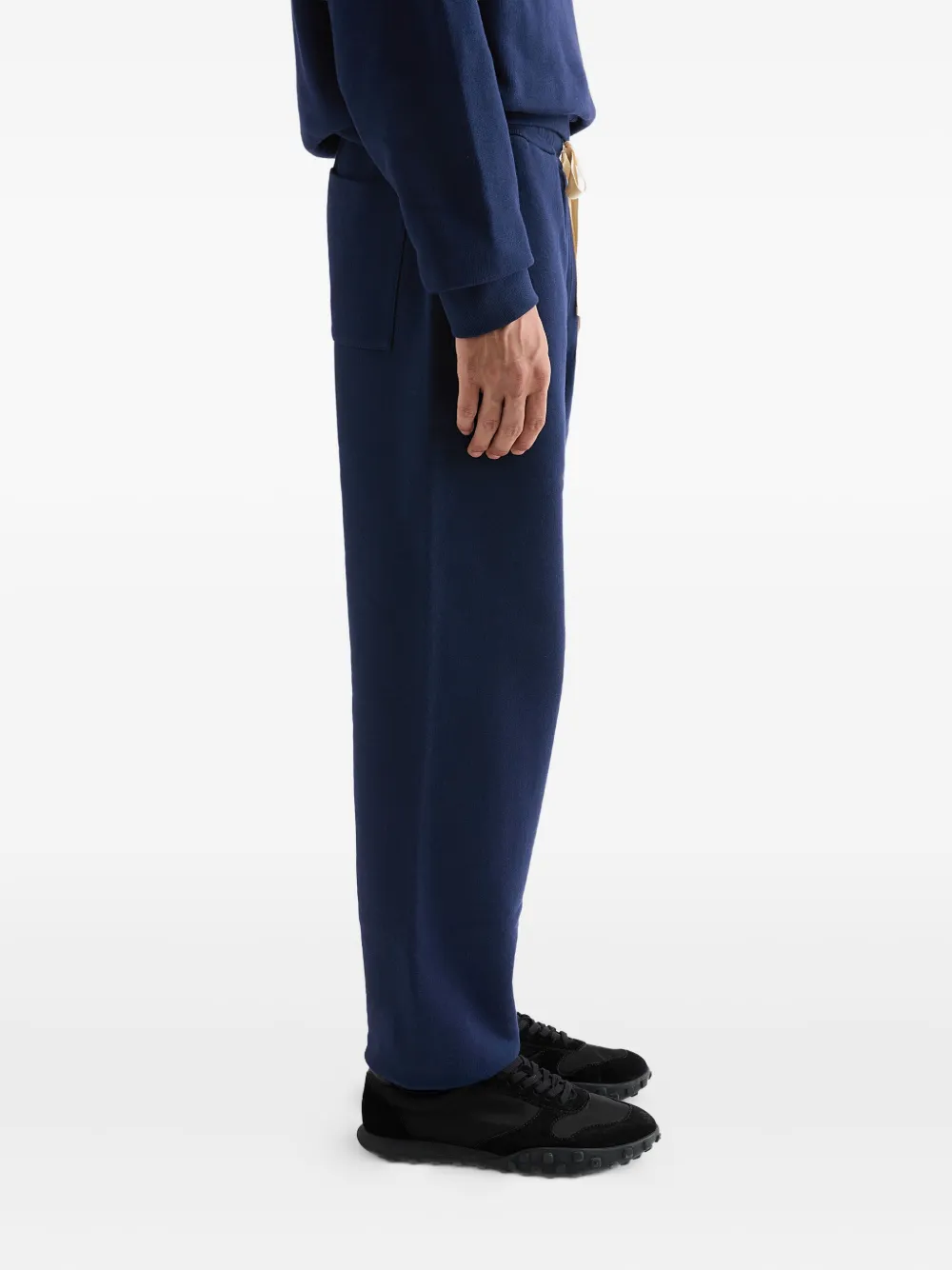 Jil Sander logo-detail track pants Blauw