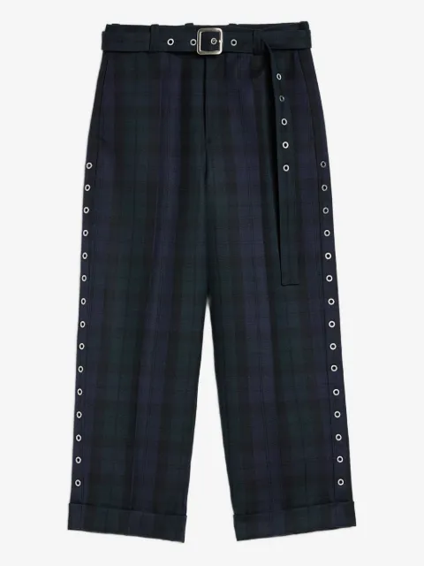 Jil Sander pantalones con dobladillo vuelto