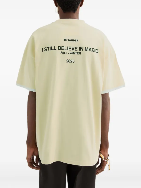Jil Sander Cotton crew-neck T-shirt | Neutrals | FARFETCH CZ