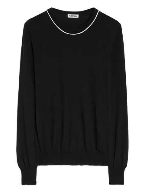 Jil Sander cotton crew-neck sweater