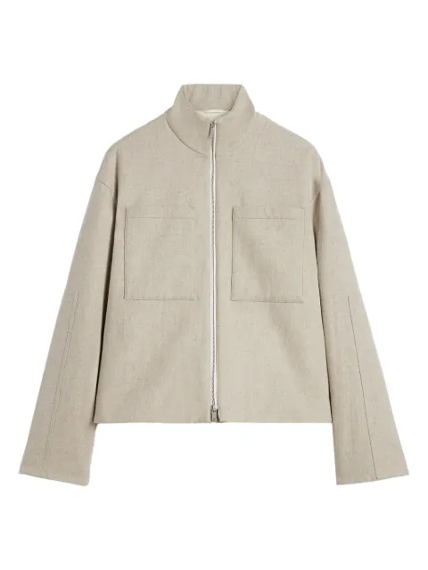 JIL SANDER+ wool felted jacket