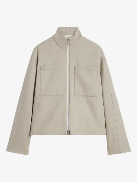 JIL SANDER+ wool felted jacket