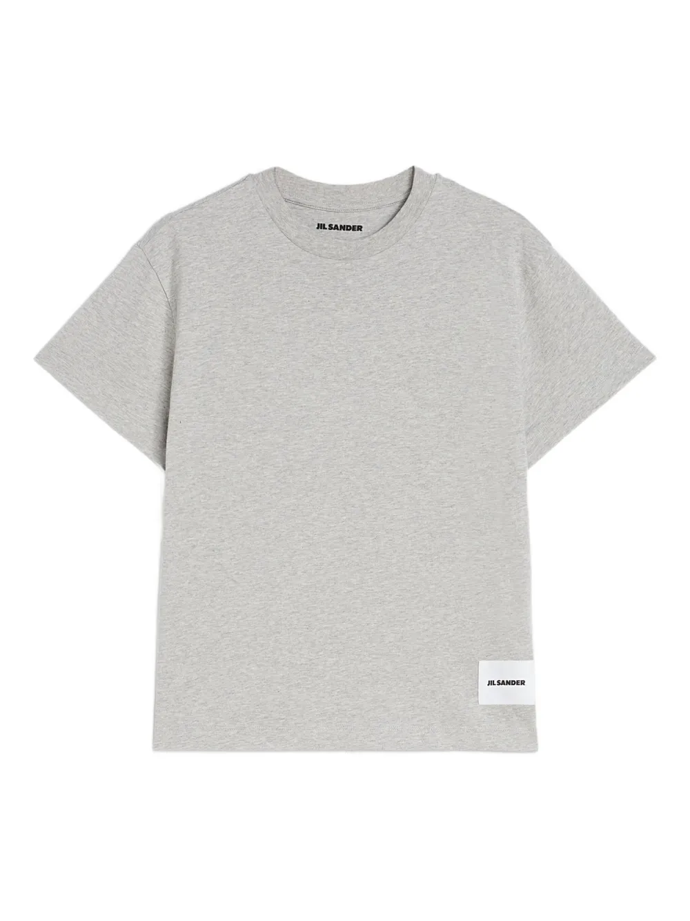 Jil Sander logo-label short-sleeve T-shirt (pack of three) - グレー Jil Sander logo-label short-sleeve T-shirt (pack of three) - グレー