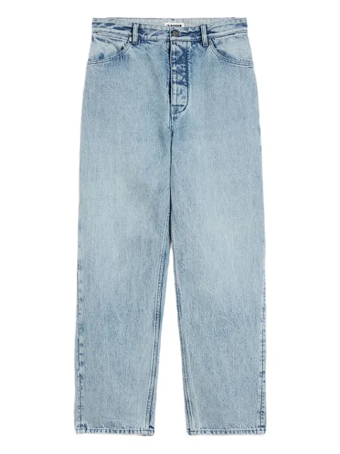 Jil Sander jeans con parche del logo